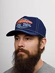 Бейсболка STETSON арт. 7761188 TRUCKER CAP NEON (темно-синий)